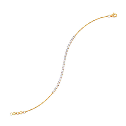 Timeless Glimmer Diamond Tennis Bracelet
