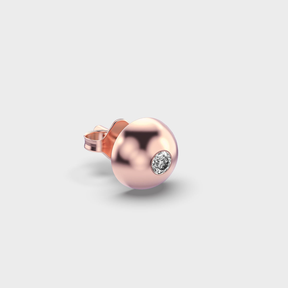 Shimmering Dots Men Diamond Ear Stud