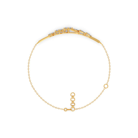 Hexa Axis Chain Bracelet