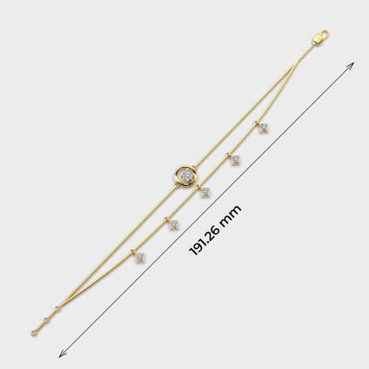 Anne Belle Diamond Bracelet