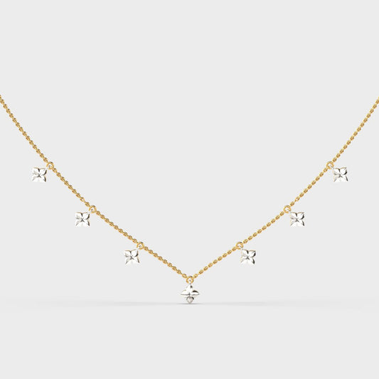 Constellation of Winter Diamond Necklace