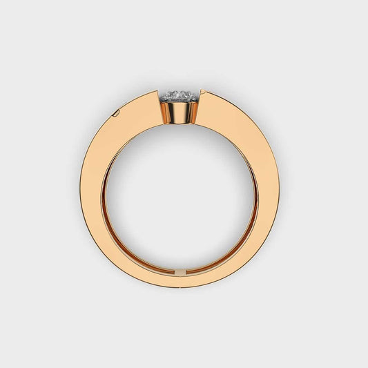 Shining Armour Diamond Band Ring For Men - View 15