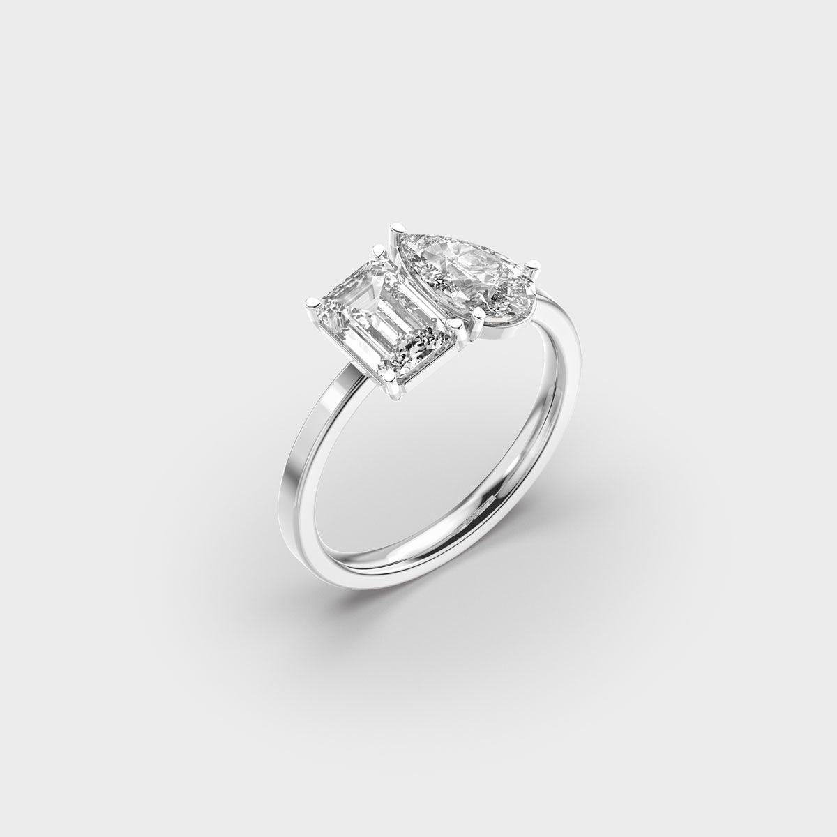 Just The Two Of Us Diamond Ring - View 12