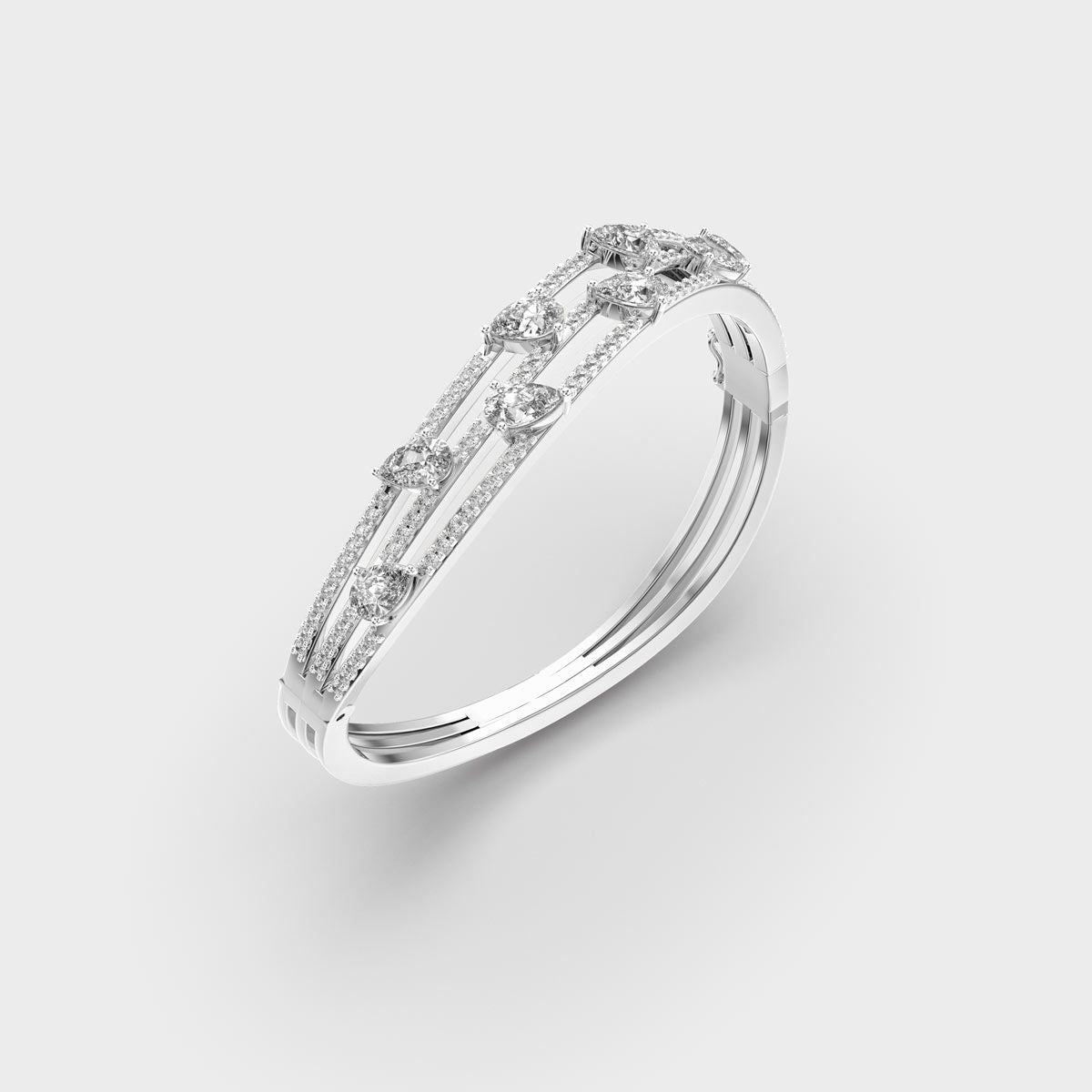 Aphrodites Weapon Diamond Cluster Bracelet