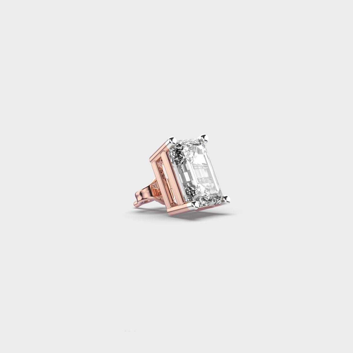 Emerald Luxe Diamond Stud