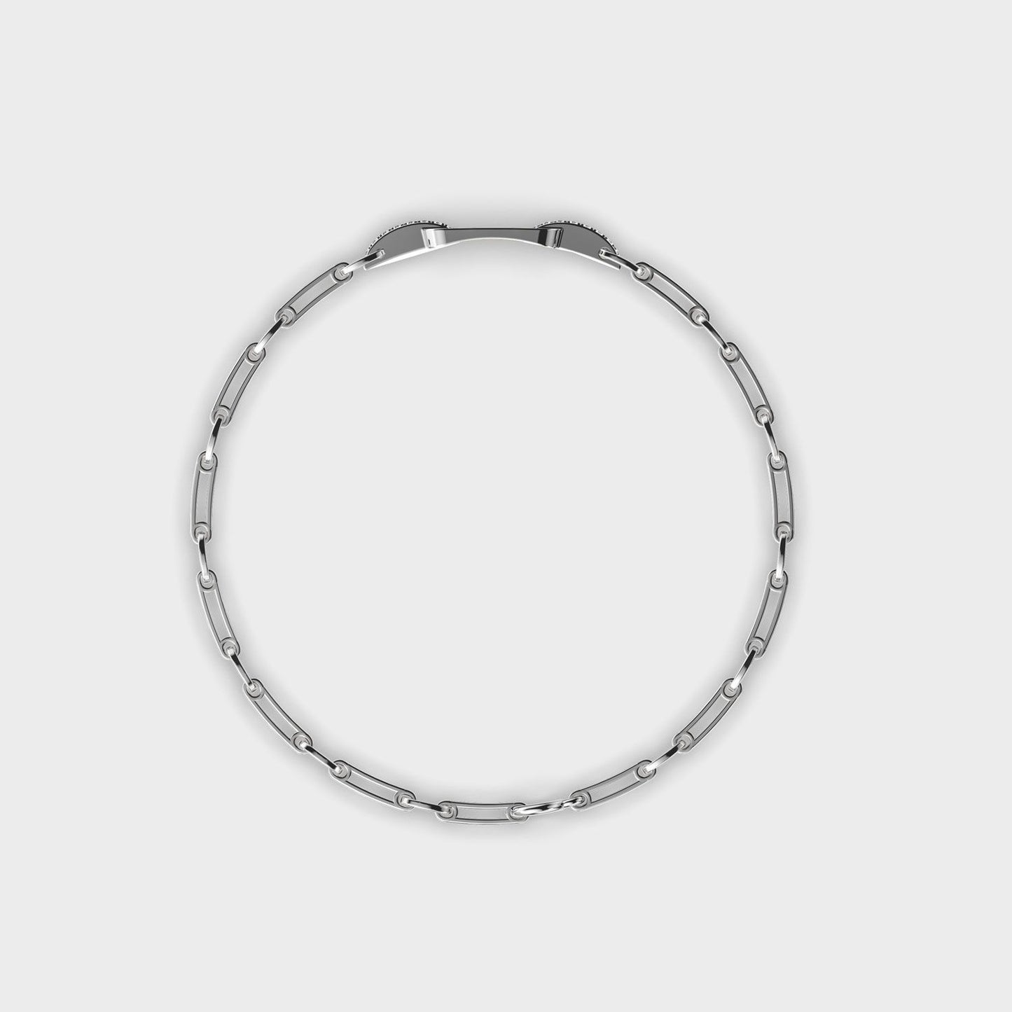 Unity of Facets Diamond Bracelet