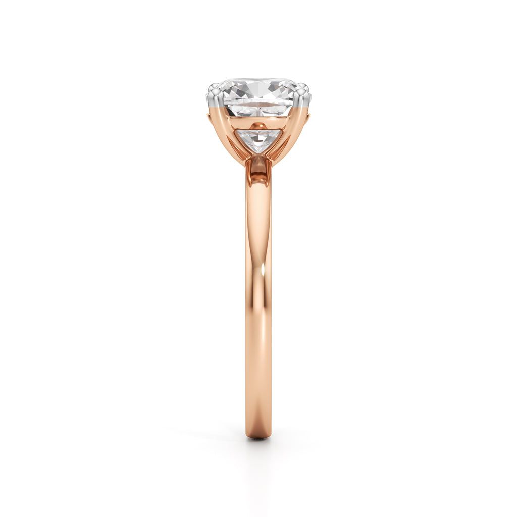 Eterna Cushion Solitaire Ring