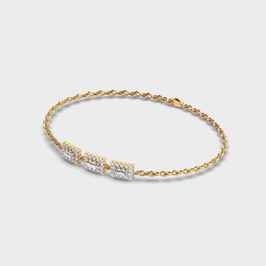 Sovereign Beam Diamond Bracelet