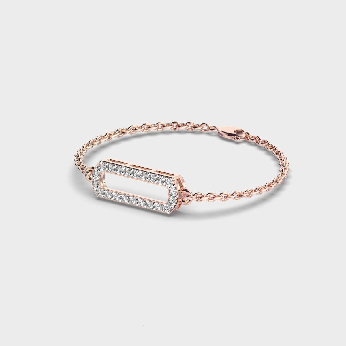 Delicate Diamond Chain Bracelet