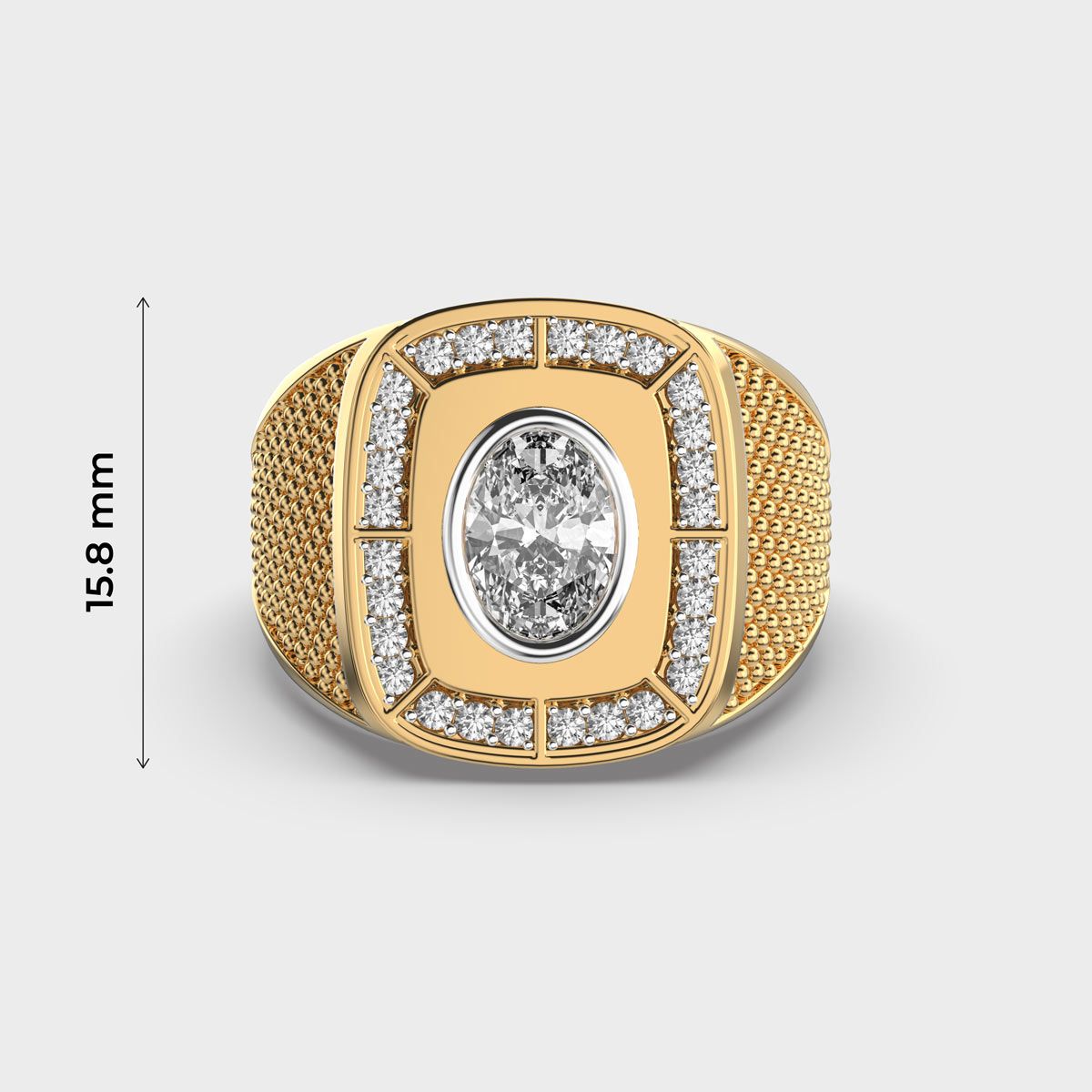 Heritage Crest Diamond Ring - View 5