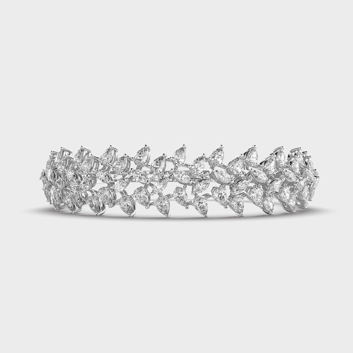 Garland Of Stars Diamond Bracelet