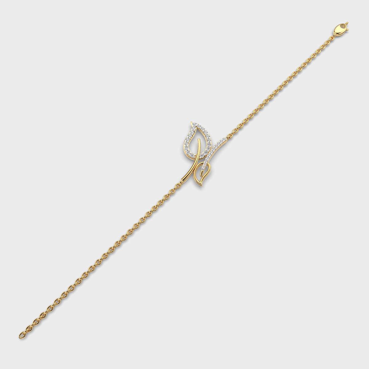 Alluring Autumn Diamond Bracelet