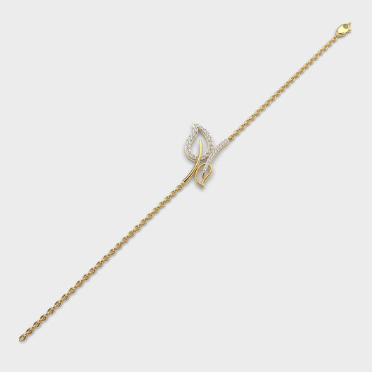 Alluring Autumn Diamond Bracelet