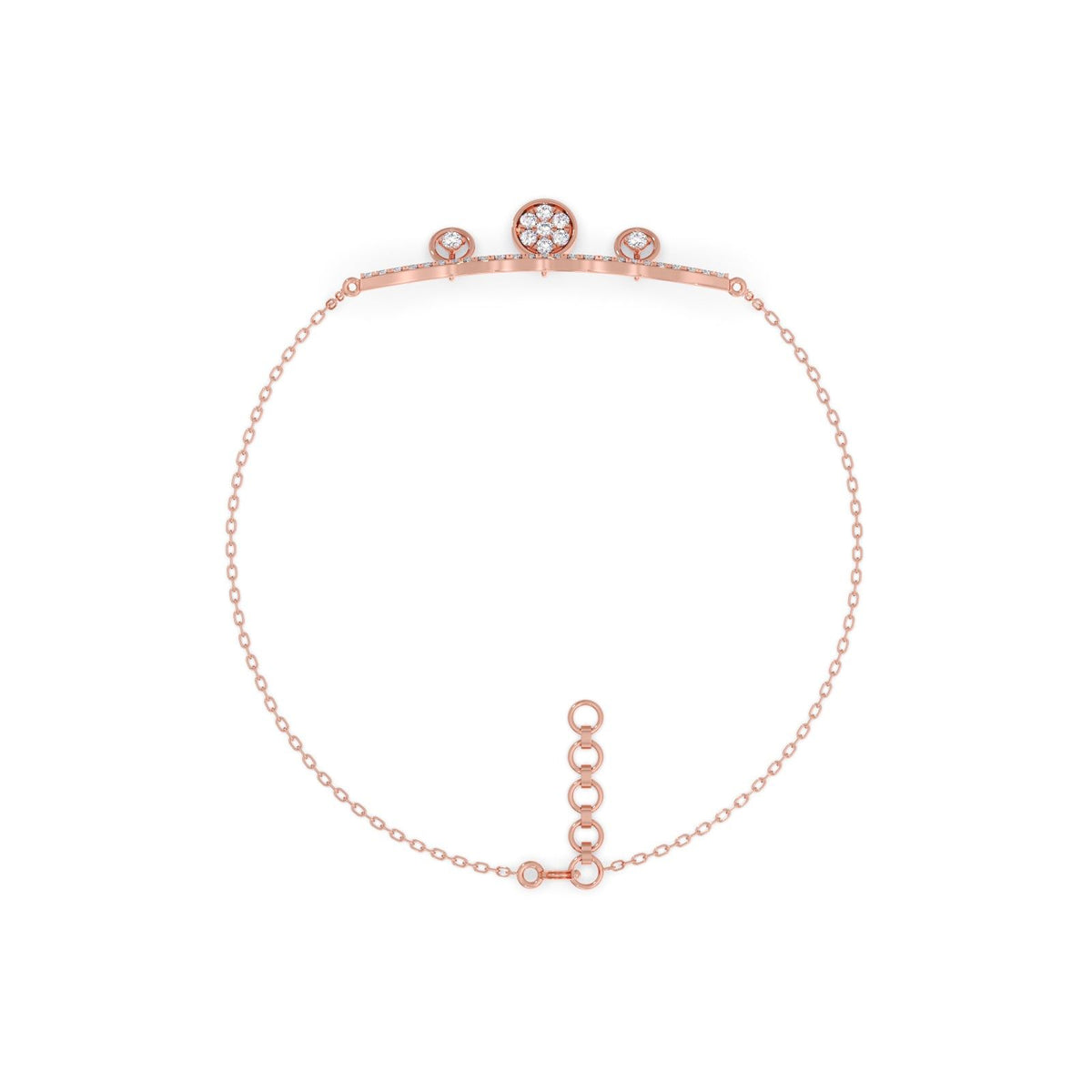 Curve Twilight Chain Bracelet