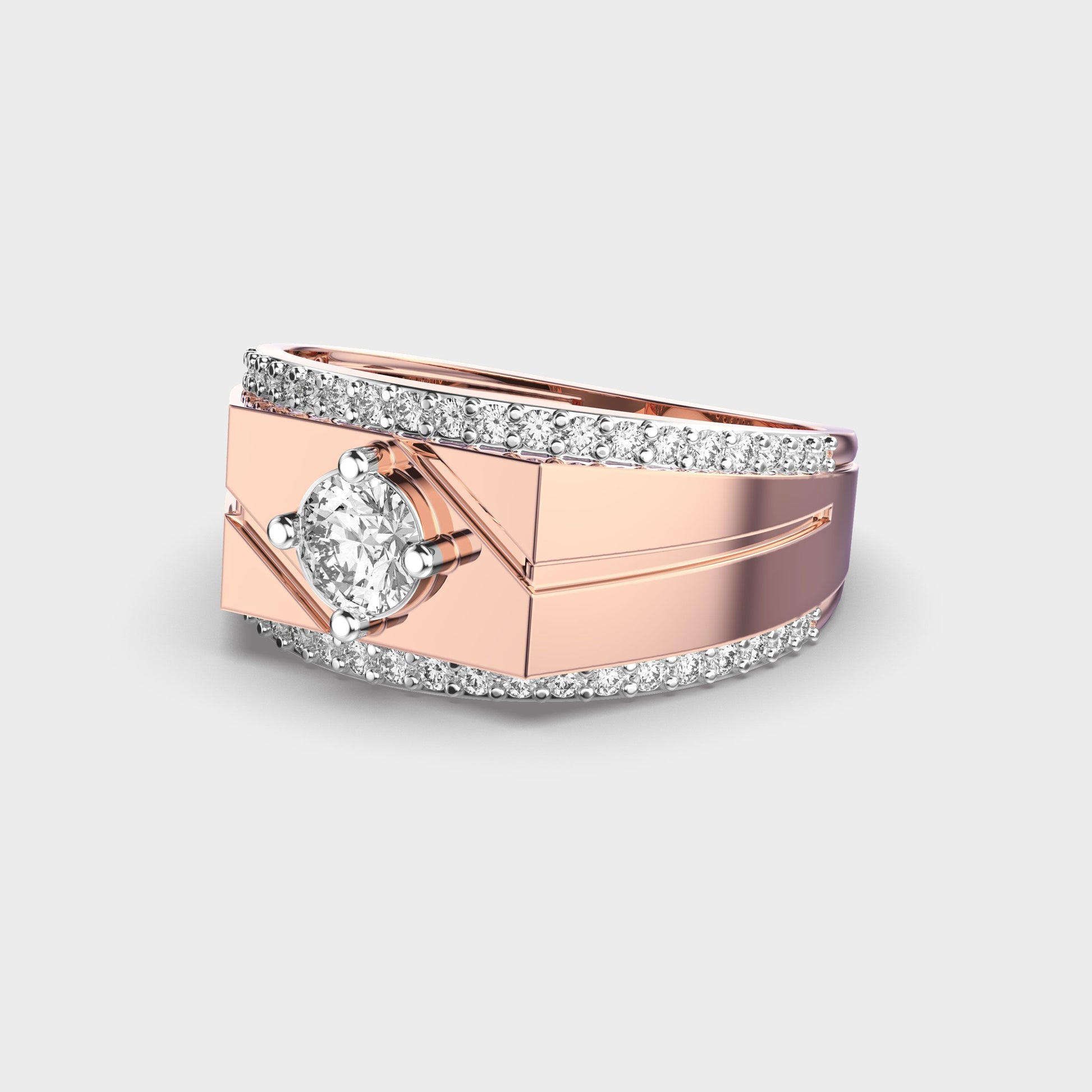 Majestic Crest Diamond Ring - View 2