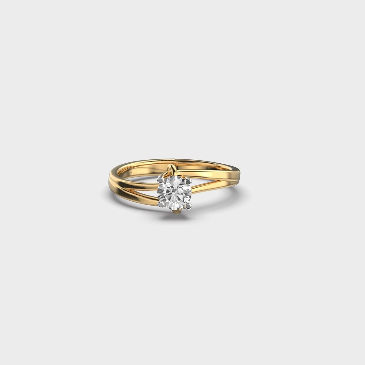 Casey Round Diamond Ring - View 1