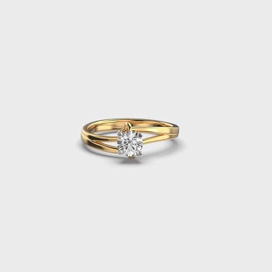 Casey Round Diamond Ring - View 1