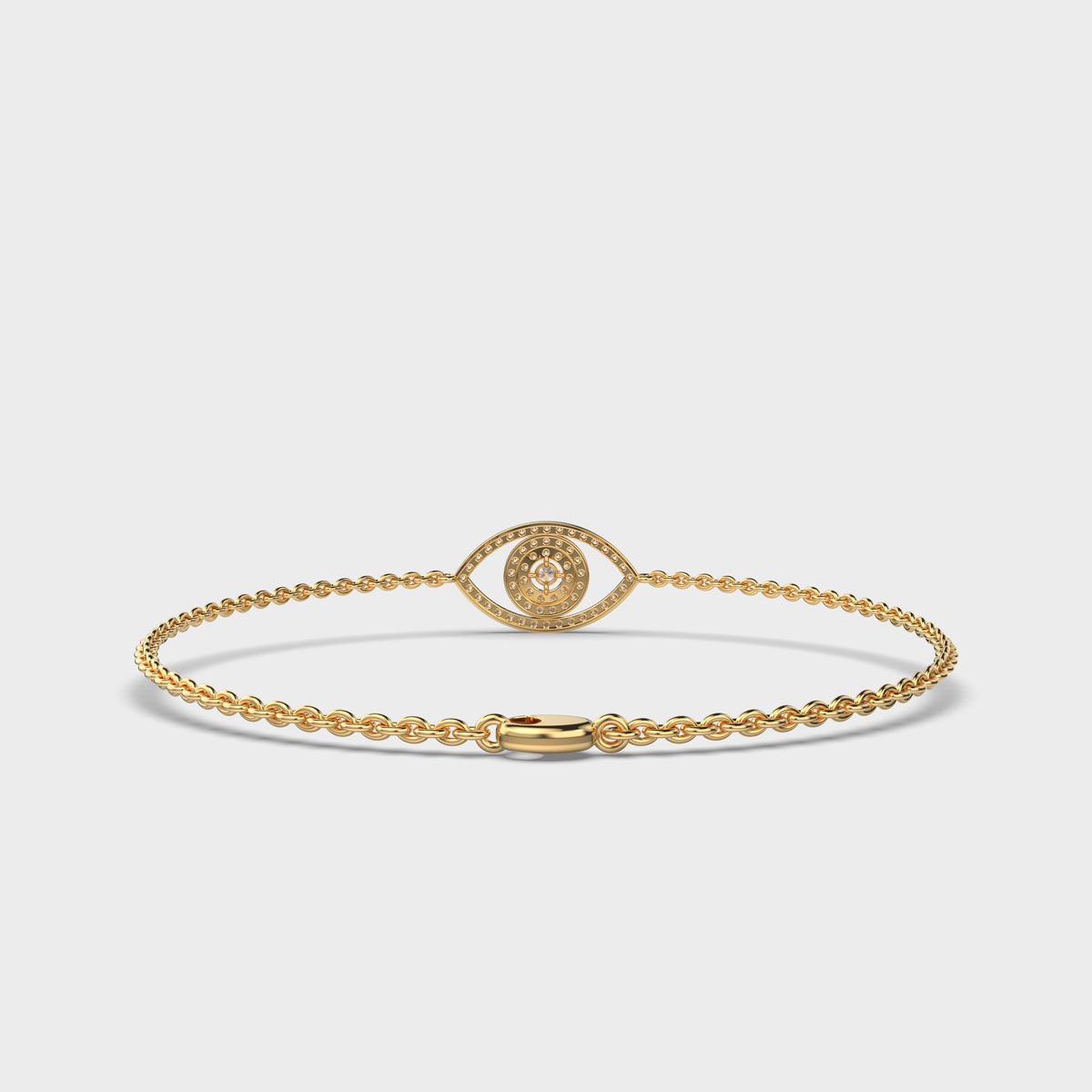 Classic Evil Eye Diamond Bracelet