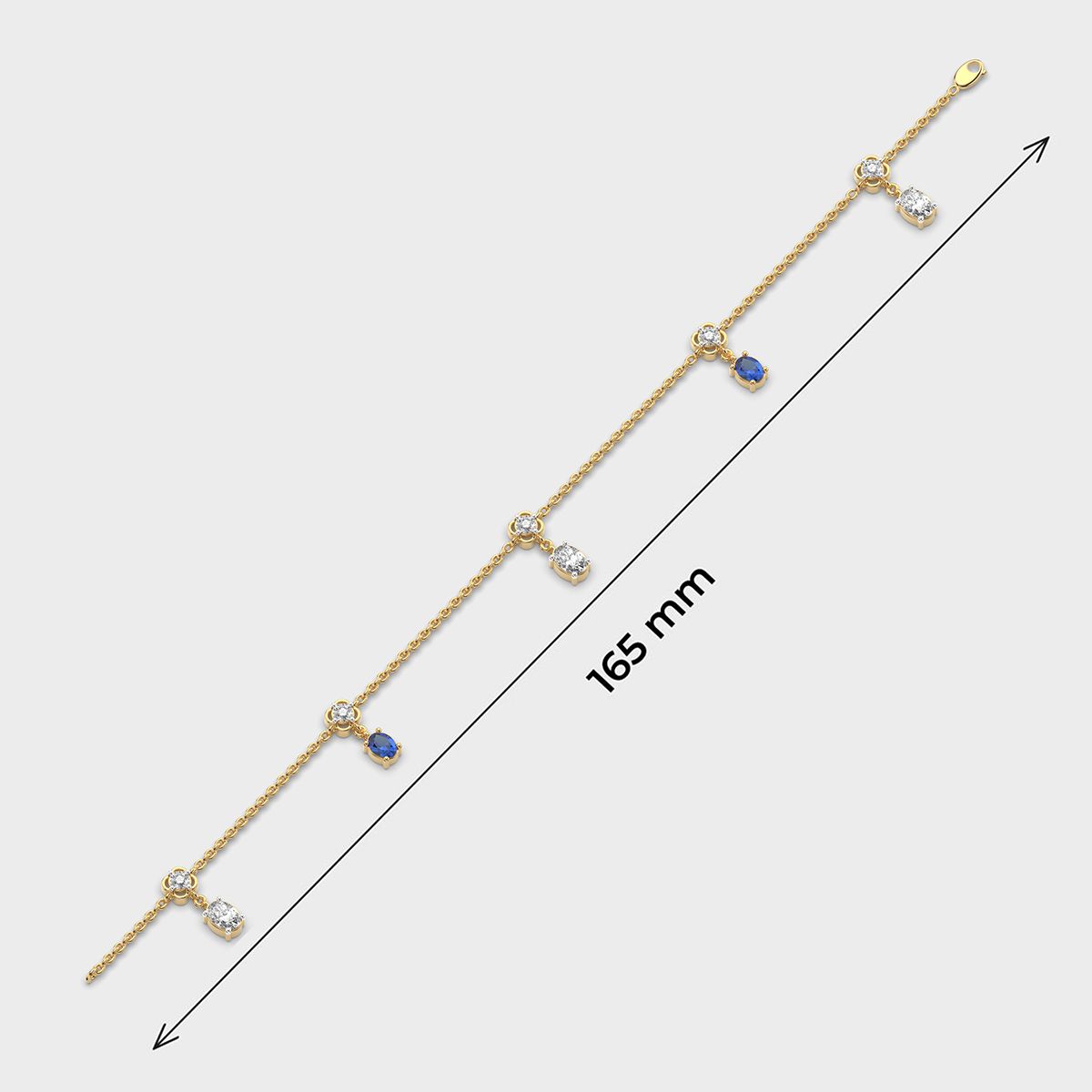 Stellar Dangler Diamond Bracelet