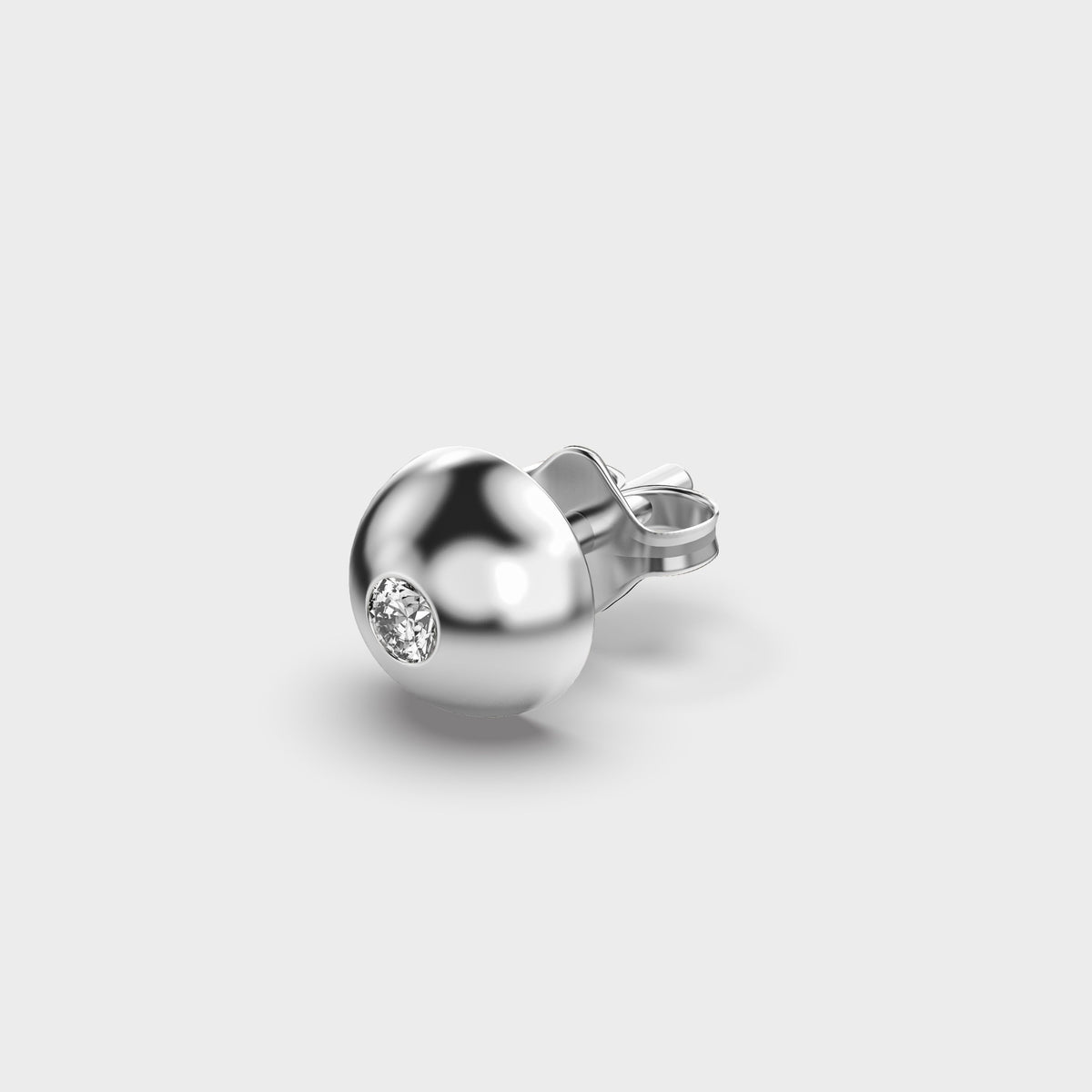 Shimmering Dots Men Diamond Ear Stud