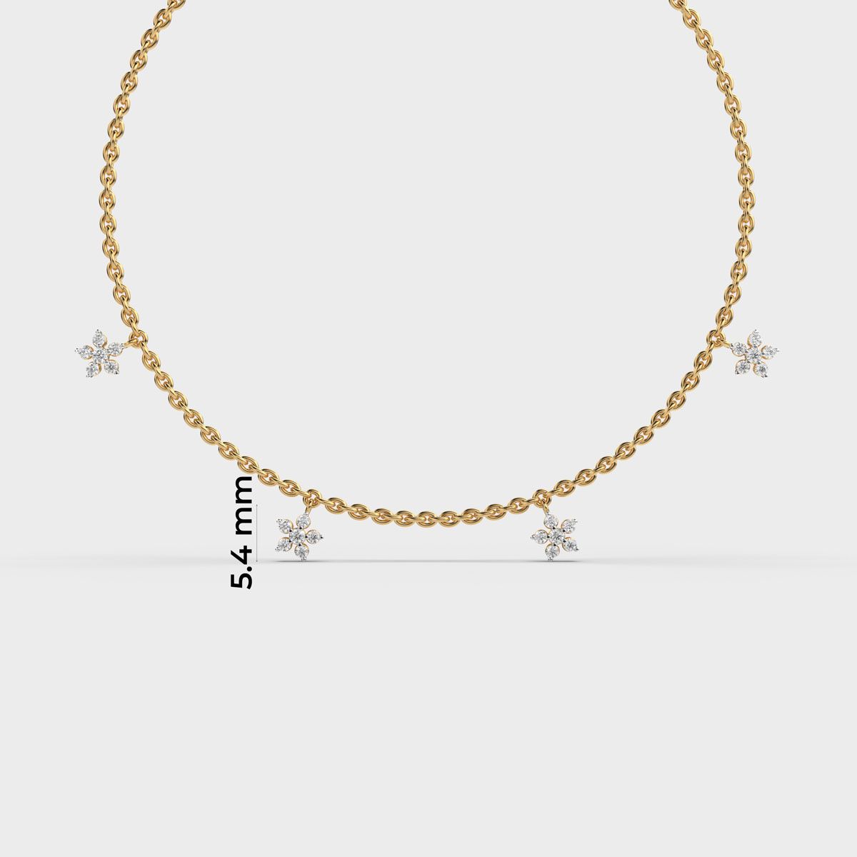 Star Drop Diamond Bracelet