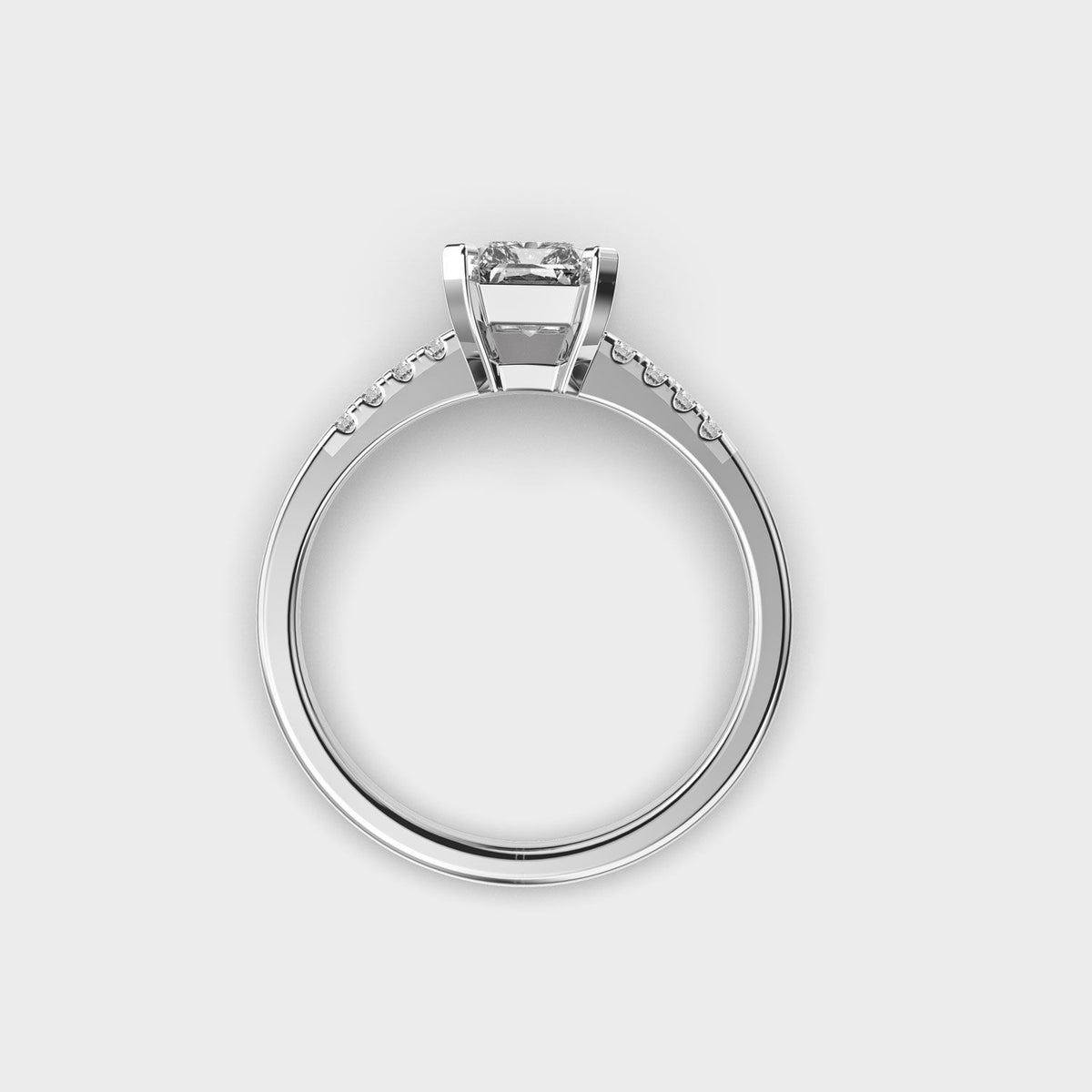 Glory Days Radiant Cut Diamond Ring - View 19