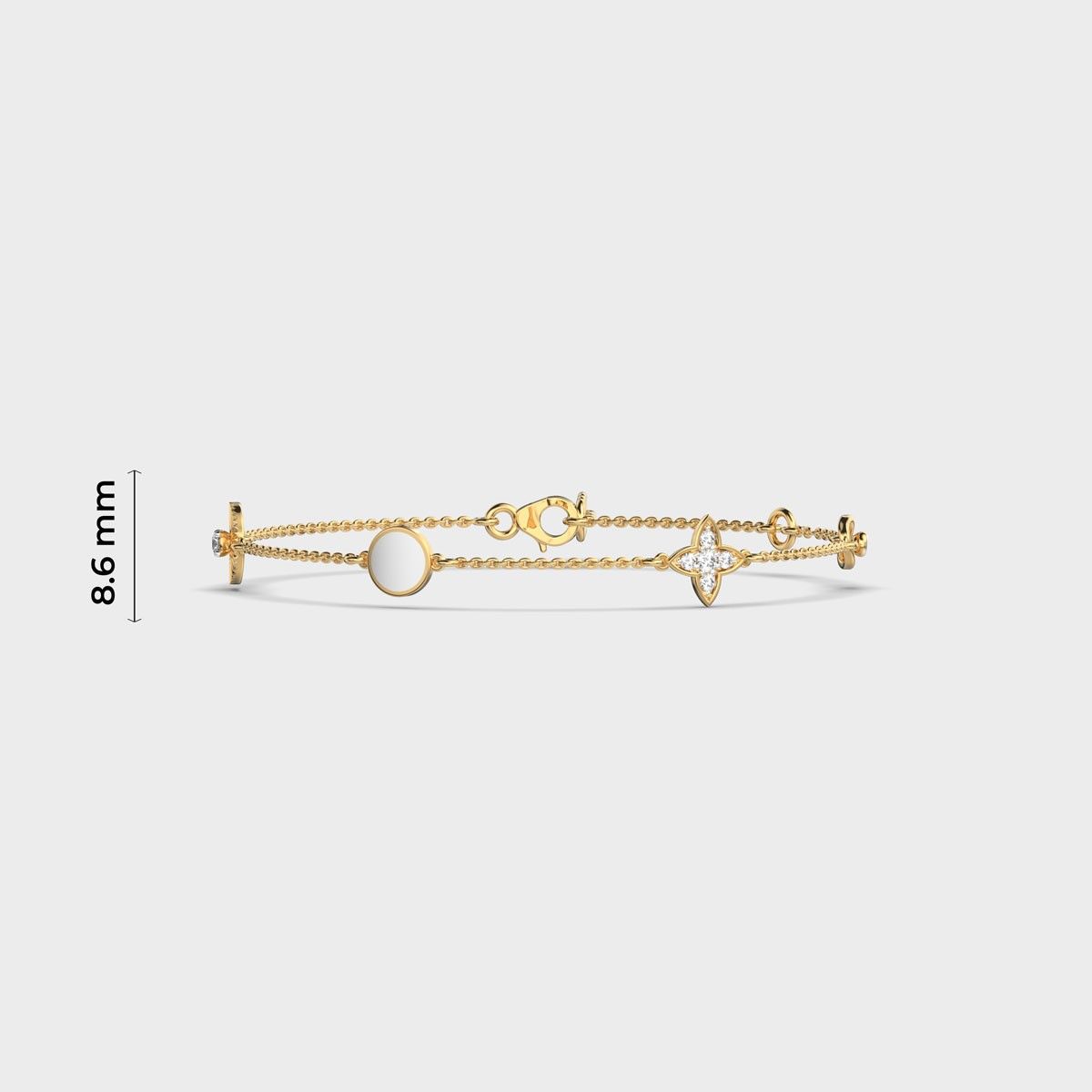 Finnech Gilded Diamond Bracelet