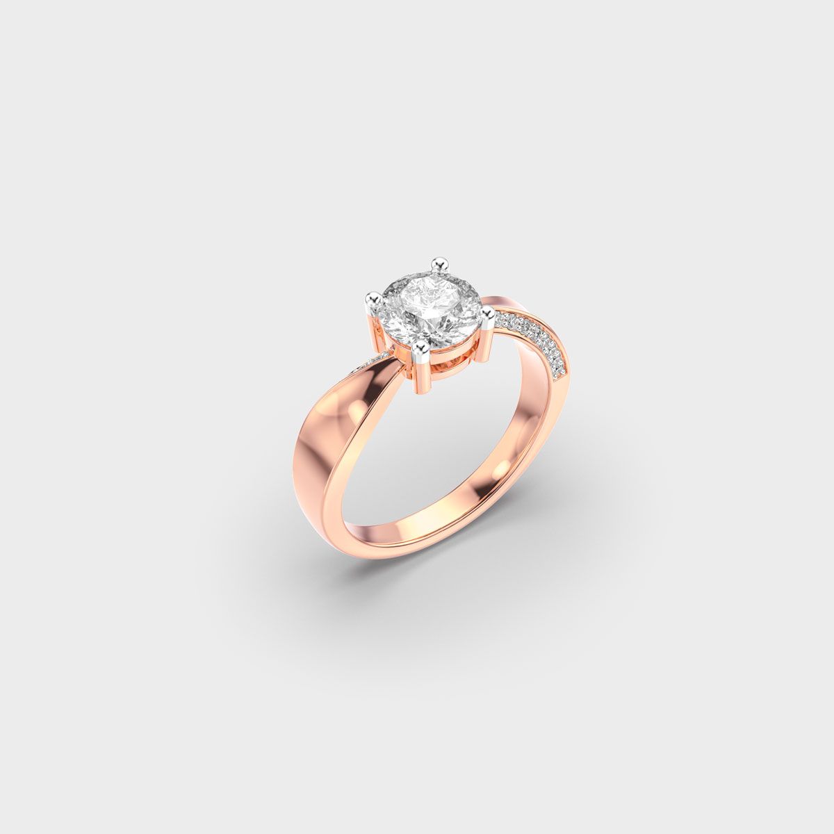 Zen Bloom Padma Cut Diamond Ring - View 8