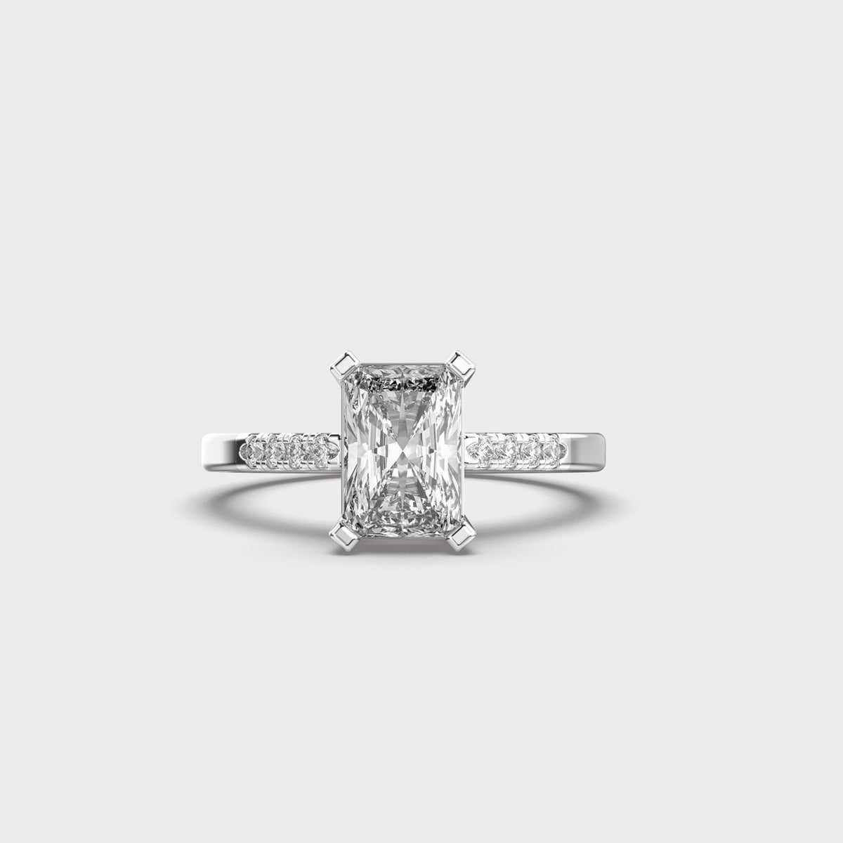 Glory Days Radiant Cut Diamond Ring - View 16
