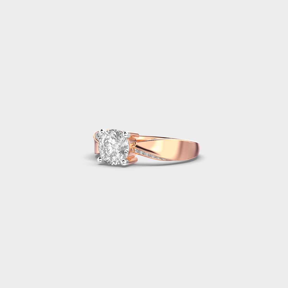 Zen Bloom Padma Cut Diamond Ring - View 7