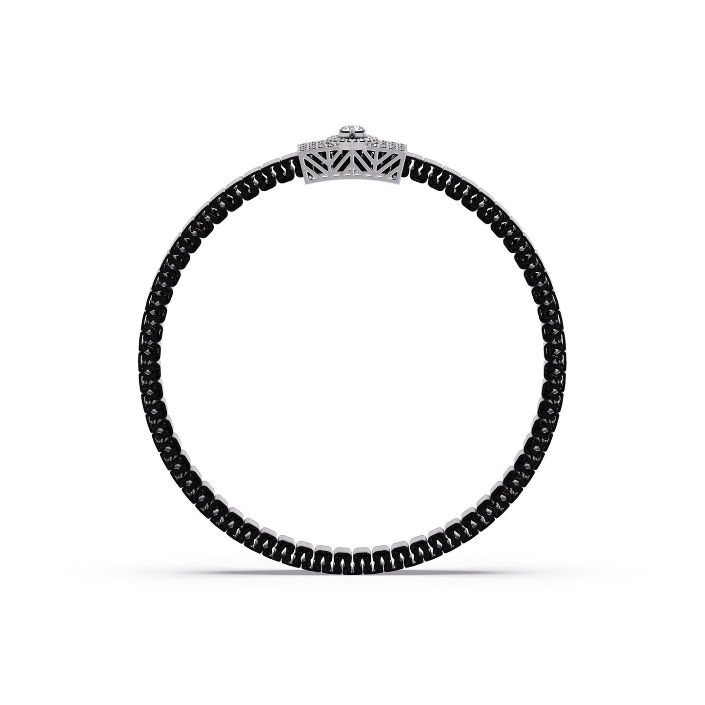 Trinetra Diamond Men's Bracelet