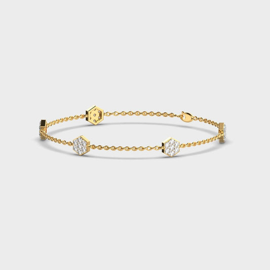 Soft Radiance Diamond Bracelet