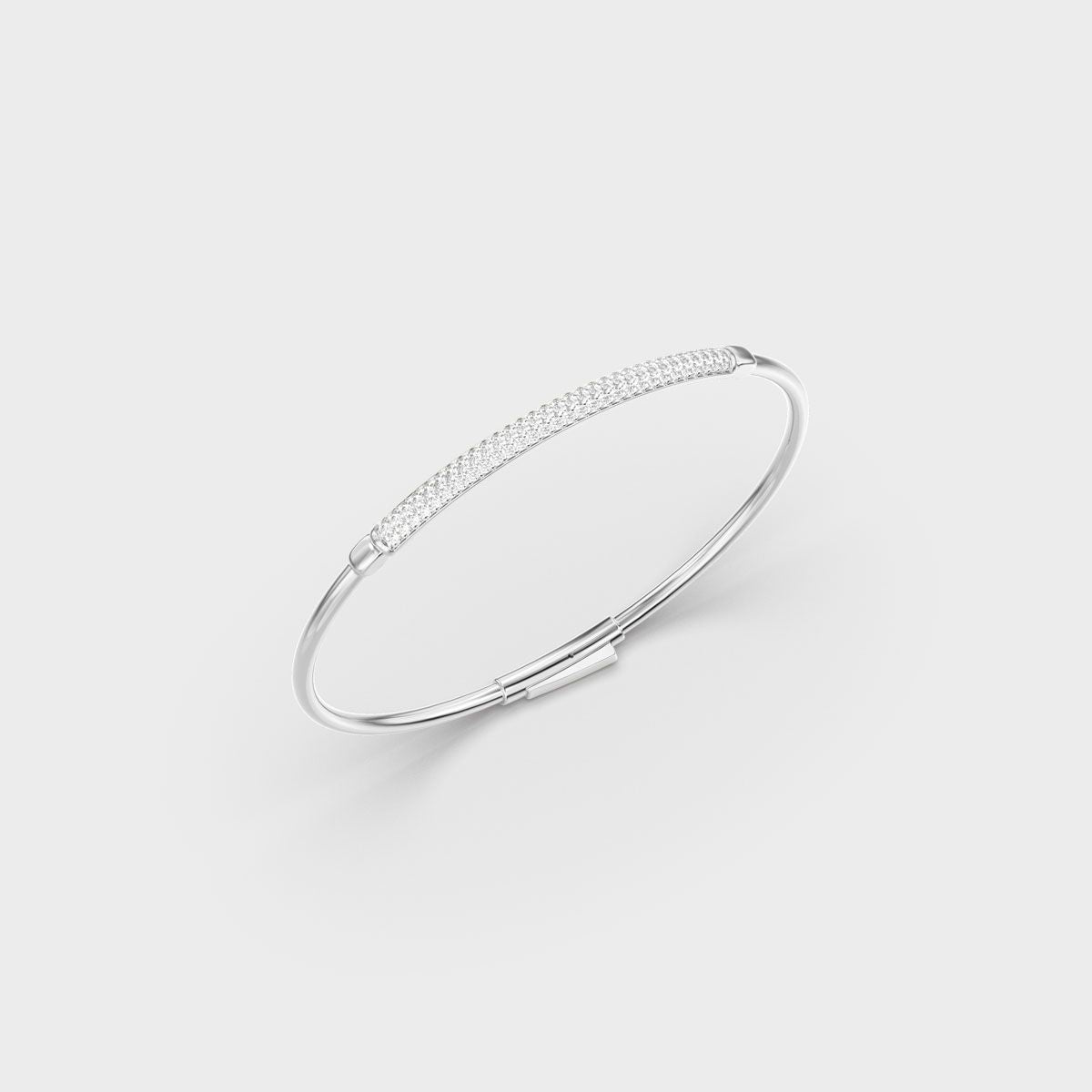 Pavé Bar Sleek Diamond Bracelet