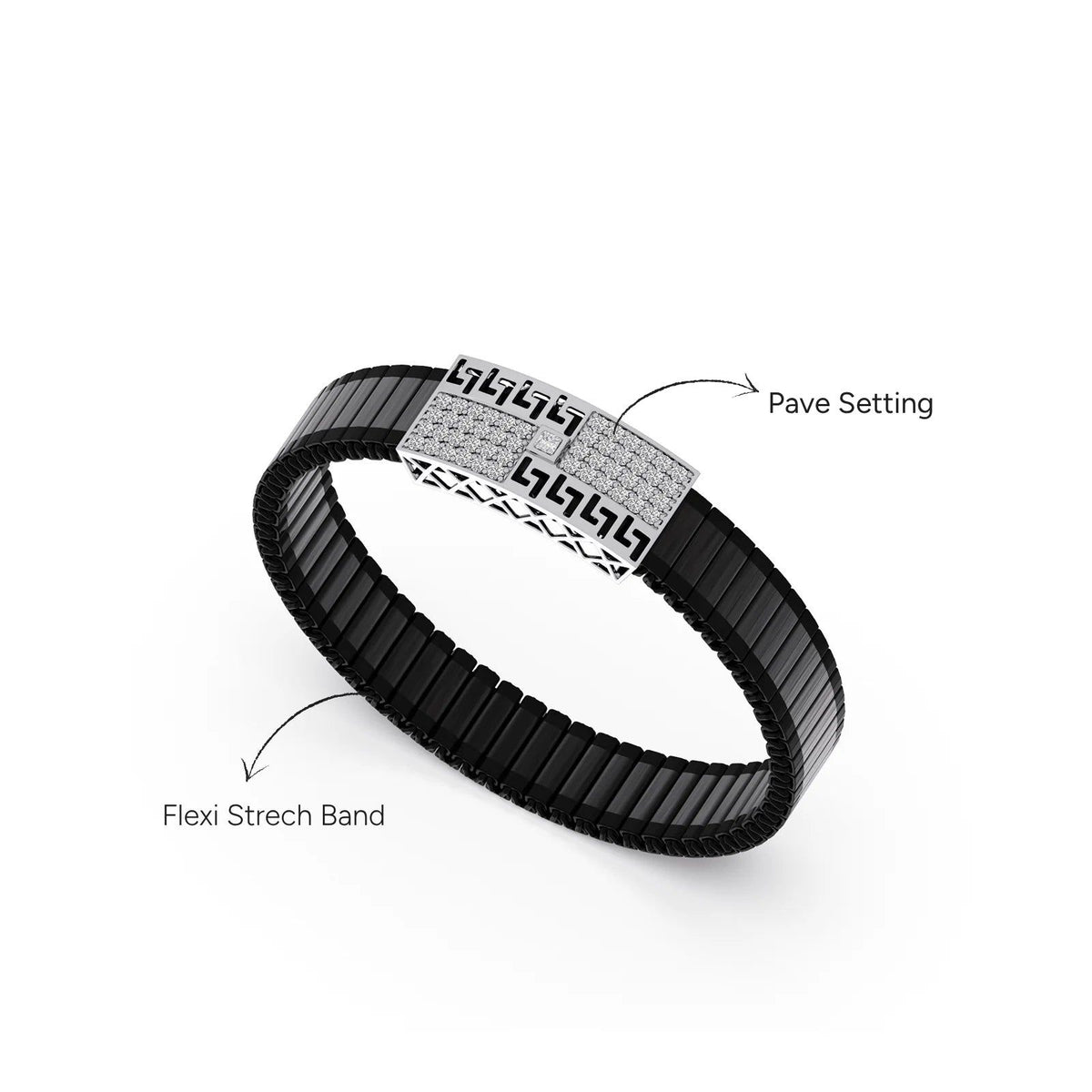 Forge Link Diamond Men's Bracelet