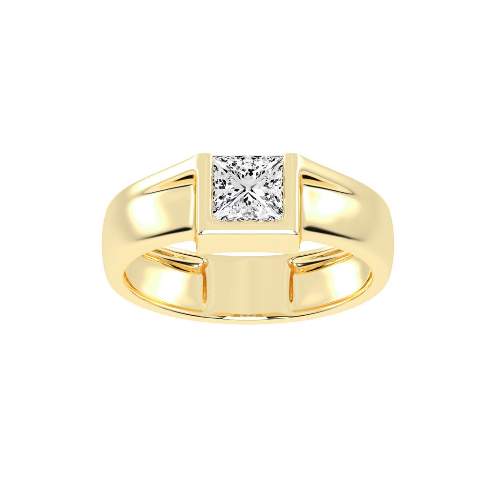 1Ct Princess Shape Solitaire