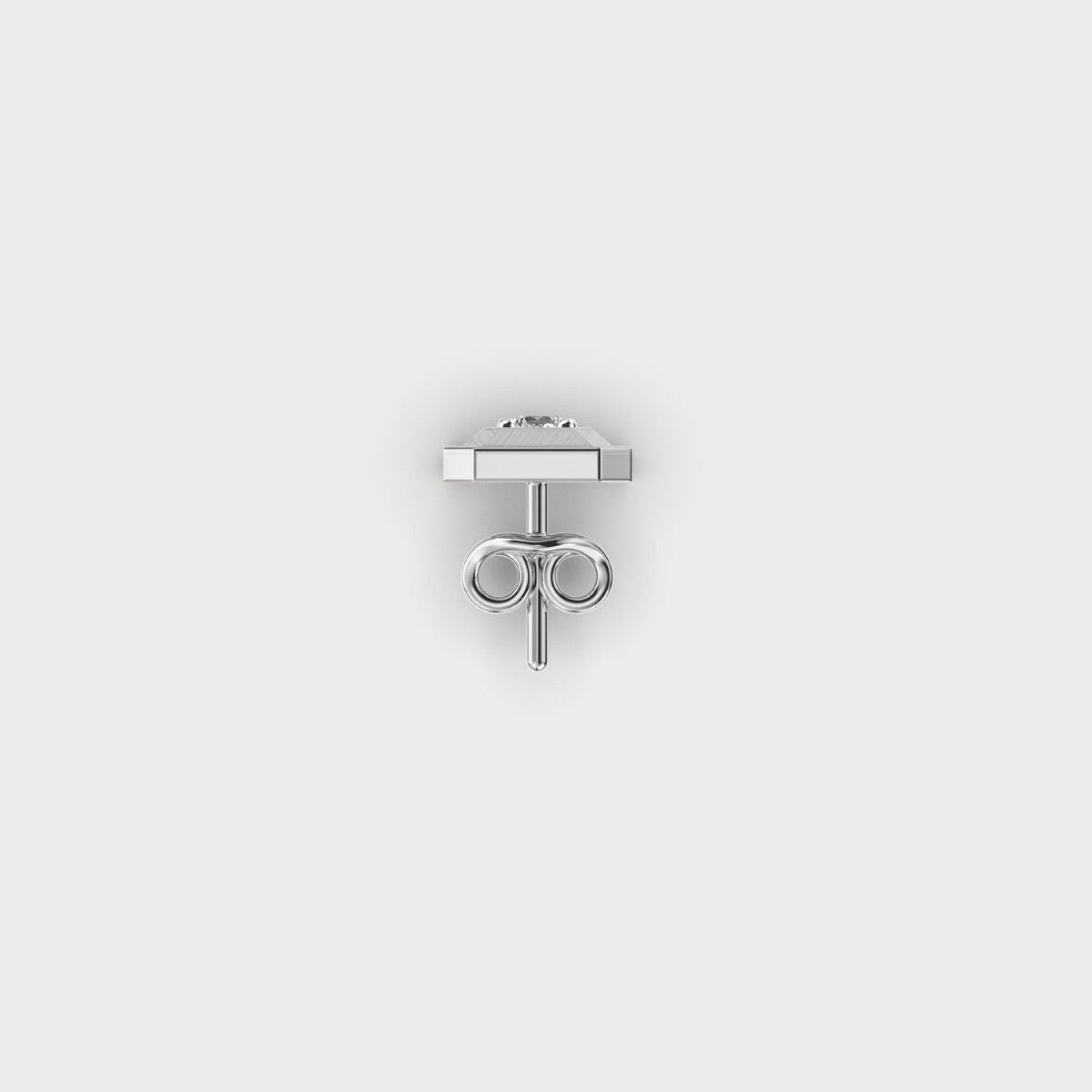 Octagonal Diamond Glamour Studs For Men
