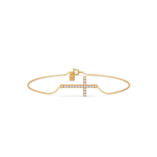 Serenity Cross Chain Bracelet