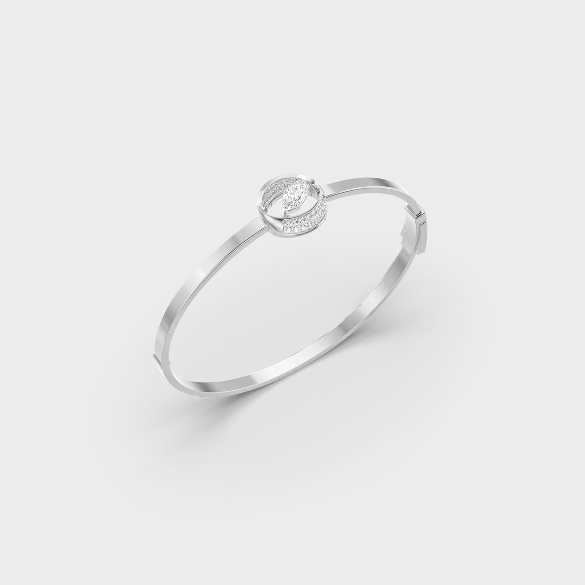 Framed Marquise Diamond Bracelet