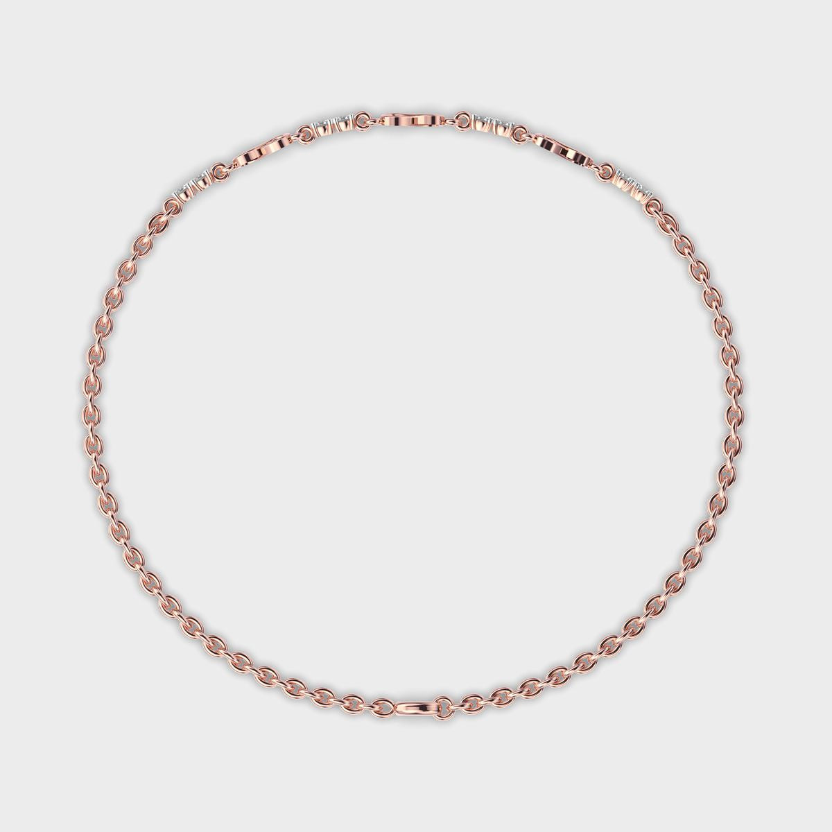 Eternal Infinity Link Diamond Bracelet