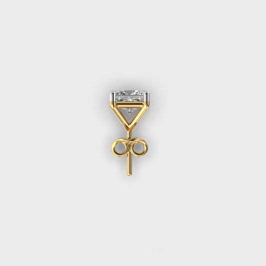 Solo Gleam Diamond Studs for Men