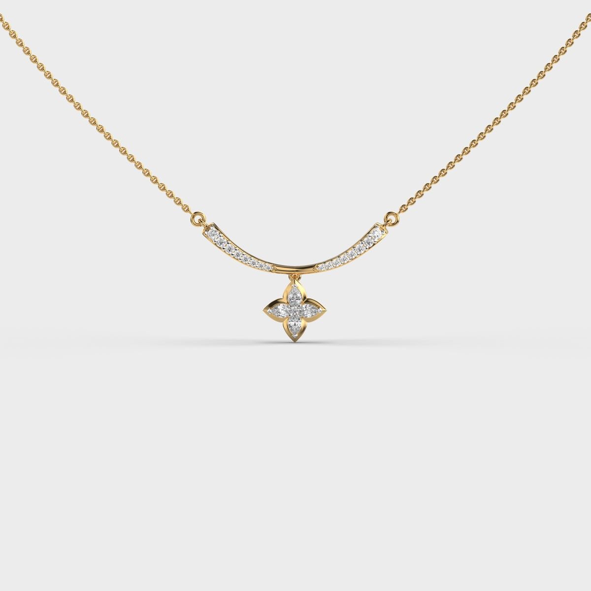 Dazzling Navira Diamond Necklace