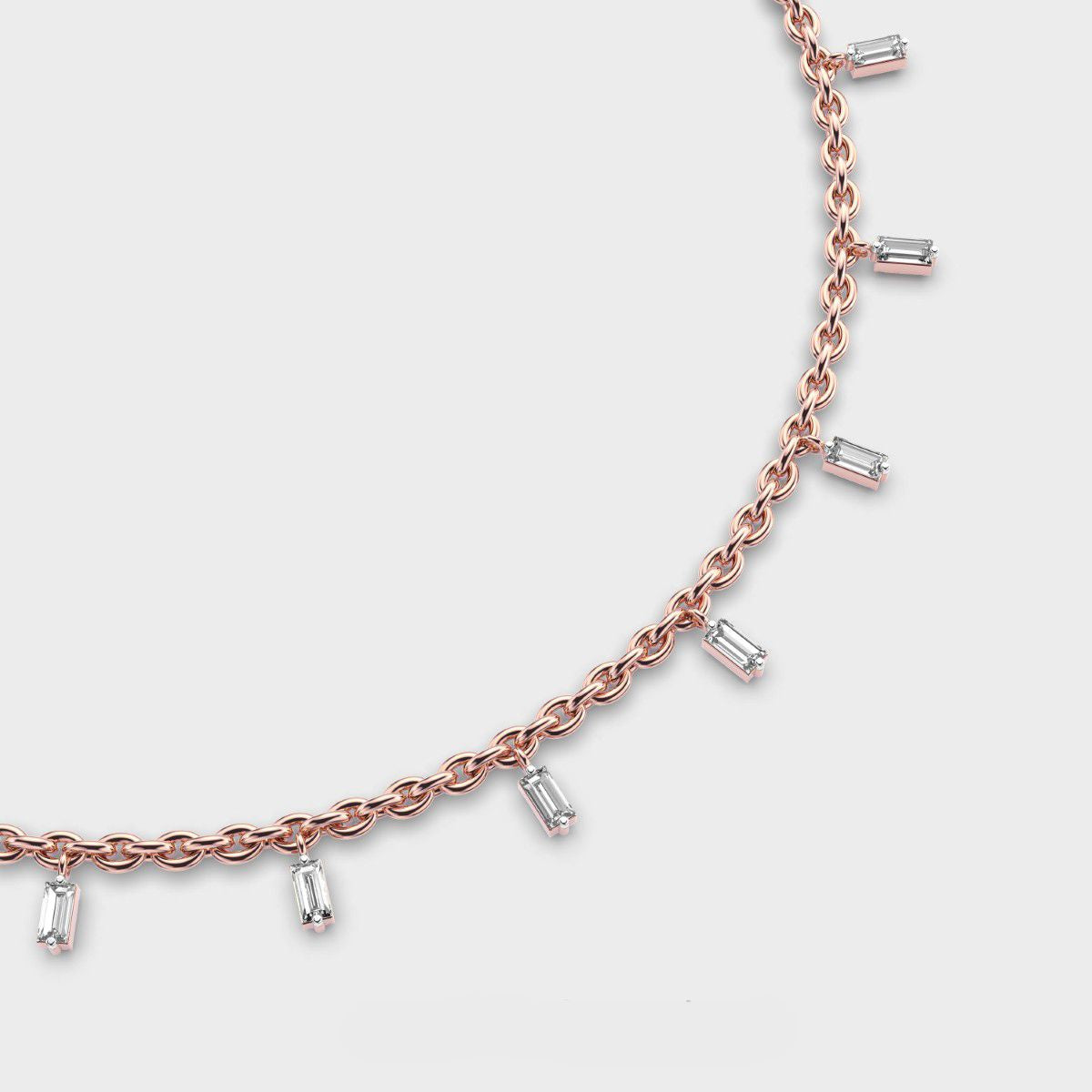 Golded Thread Diamond Bracelet