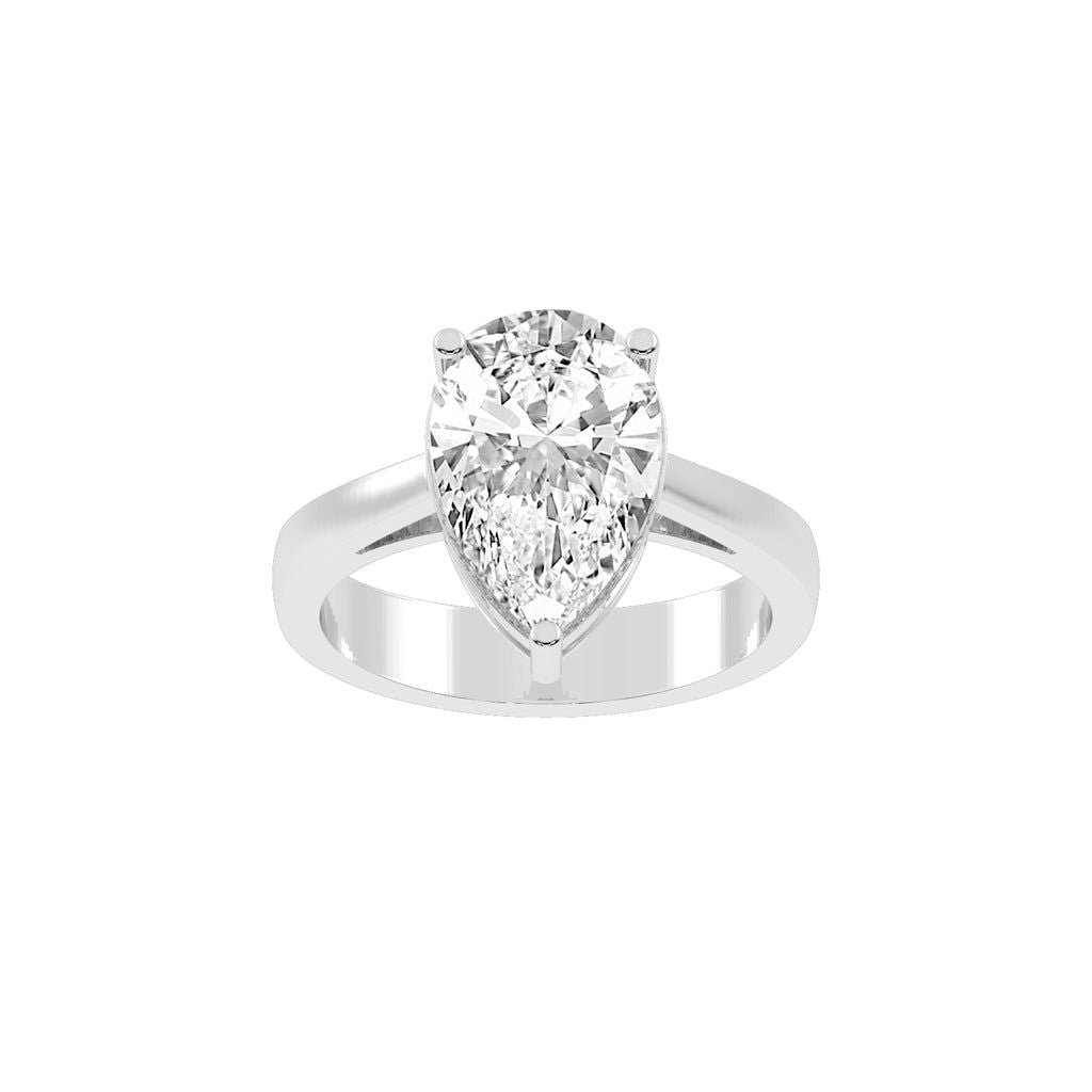 Elysia Pear Diamond Ring