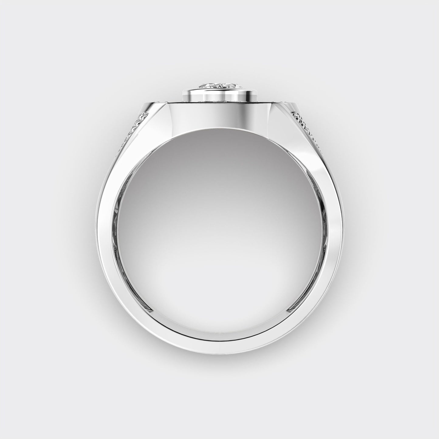 Heritage Crest Diamond Ring - View 9