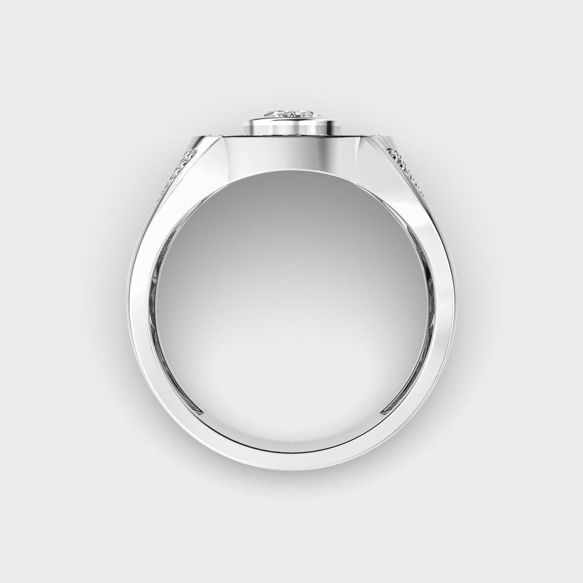 Heritage Crest Diamond Ring - View 9