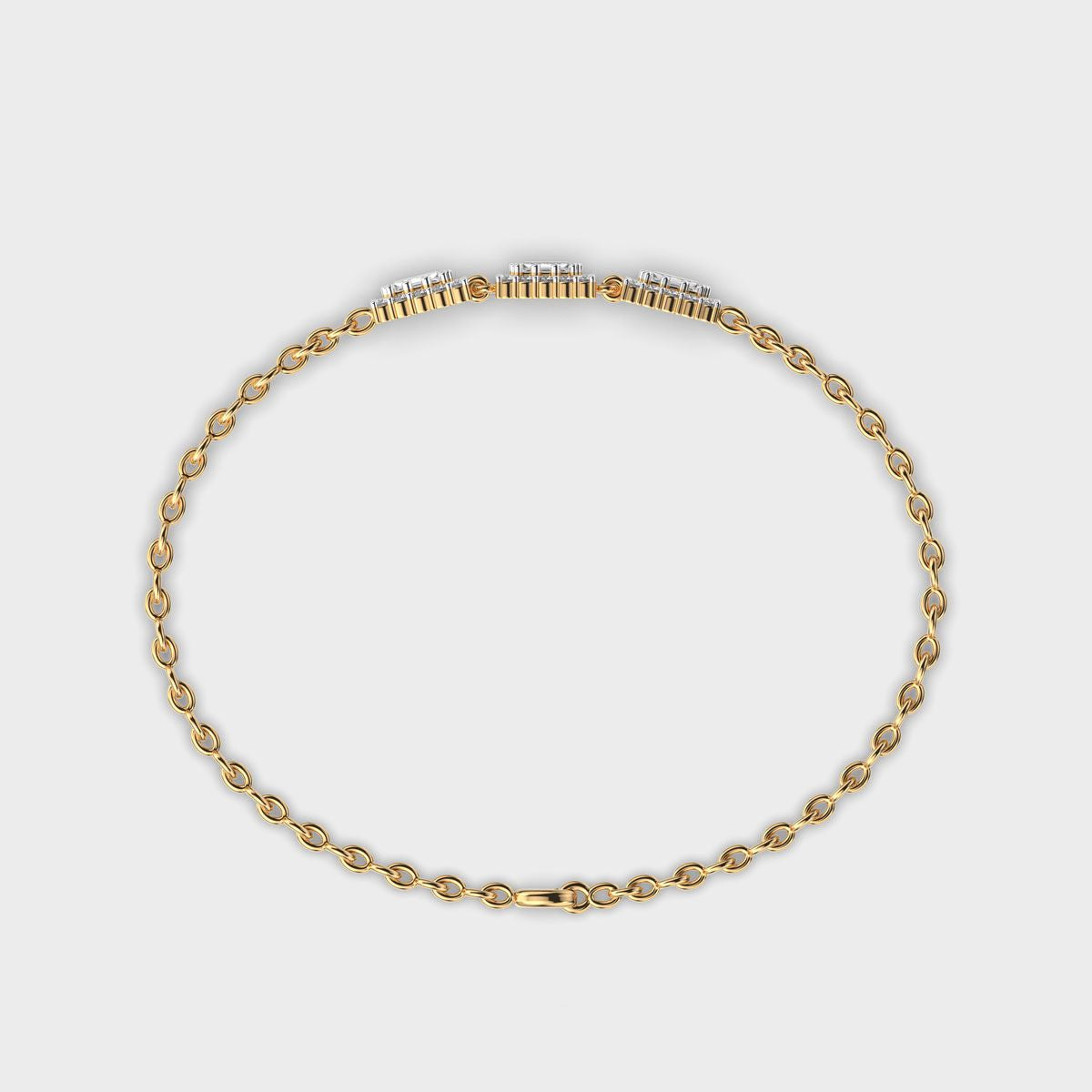 Sovereign Beam Diamond Bracelet