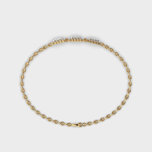 Sovereign Beam Diamond Bracelet