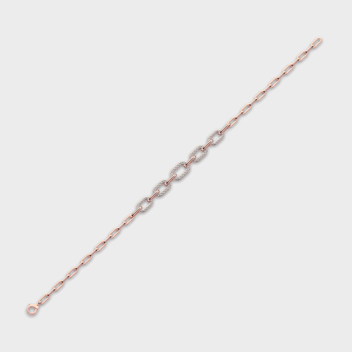Pureline Link Line Diamond Bracelet