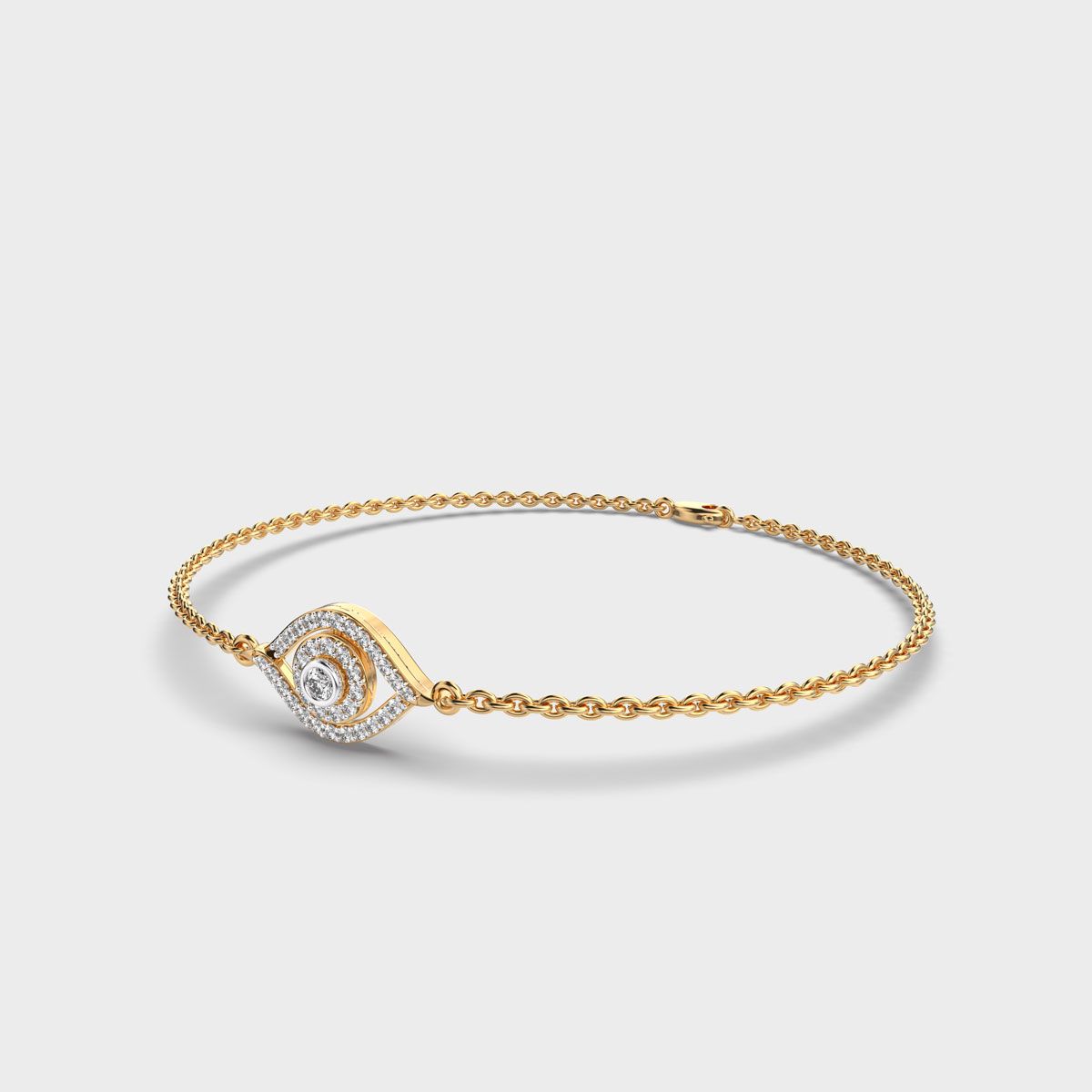 All Seeing Eye Diamond Bracelet