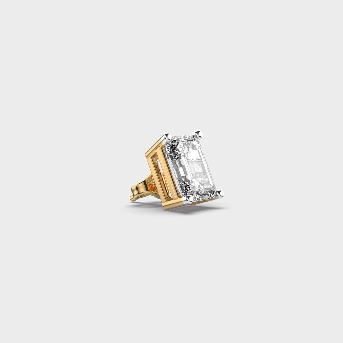 Emerald Luxe Diamond Stud